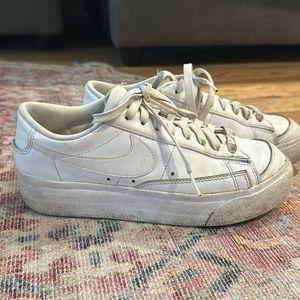 Nike blazers low platform